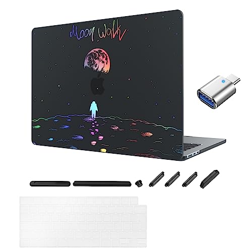 MacBook Air 15 Zoll Hülle Mit Blumenmuster – Für Modelle 2023-2025, Inkl. Tastaturabdeckung