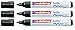 Produktbild Textilmarker e4500 creative, 2-3mm 3er Sparpack (3, schwarz)