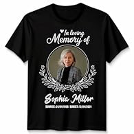How To Customise: Select Your Size And Colour, Then Click The "Customise Now" Button To Upload Your Photo And Enter The Name And Dates For The Memorial Tribute. Memorial Design Details: This Design Features A Central Portrait Area Framed By A Floral ...