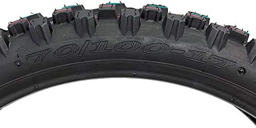 MMG Combo Dirt Bike Tire Size 70/100-17 and Inner Tube Size 70/100-17 TR4 Valve Stem