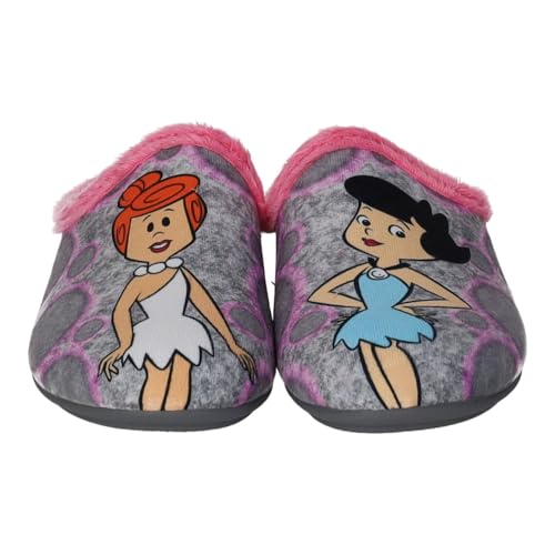 VULCA-BICHA 1374 CHINELAS VILMA MUJER ZAPATILLAS CASA GRIS MARENGO 39