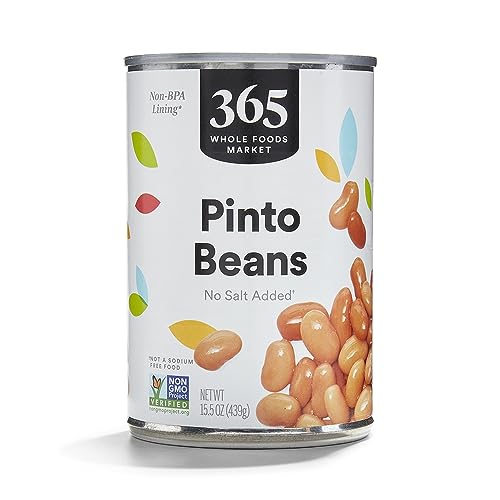 365 by Whole Foods Market, Pinto Beans, No Salt Added, 15.5 oz