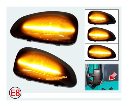 Clignotants dynamiques à LED pour rétroviseur Movano 10-15 - 2