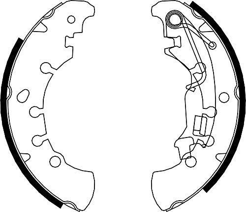 Preisvergleich Produktbild metelligroup 53-0091 - Bremsbacken