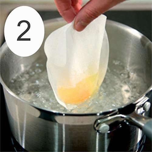 Miniatura 3 de Juego De Bolsas Para Pochar Huevos, 17 X 13,5 X 3 Cm, 100 Unidades