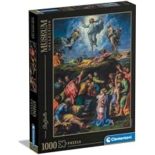 Clementoni - Museum Collection-Raphael, Transfiguration-1500 Adult Pieces, Art, Puzzle Paintings, Famous Paintings, Made in Italy, Multicoloured, 31698