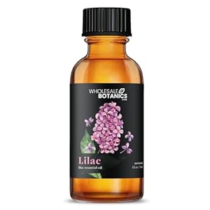 Lilac Oil by Wholesale Botanics – Premium Grade Essential Oil | for Aromatherapy, Soaps, Lotions, & Candles | Vegan & Cruelty Free (1 Fl.Oz.)
