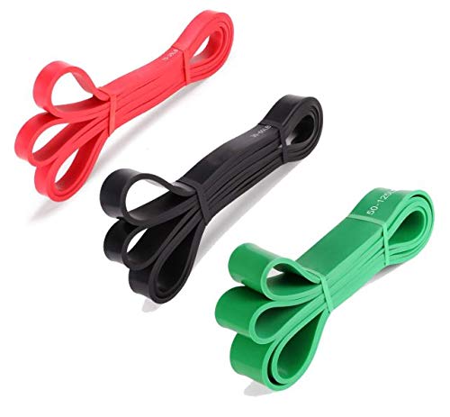 KD Sports Resistance Band Toning Tube with Door Anchor (15-50 lbs) Light, Medium, Heavy and E for Exercise Home Workout, Strength Training and Weight Loss -Set of 3 (B08D9CTR21) Amazon Price History, Amazon Price Tracker