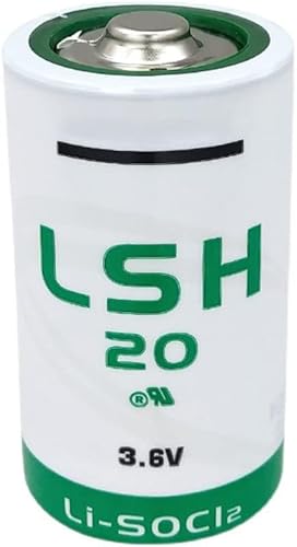 Miniatura 3 de EOOCX - Batería de litio LSH20 de 3.6 voltios D 13000 mAh para SAFT LSH20 batería de litio ER34615M no recargable