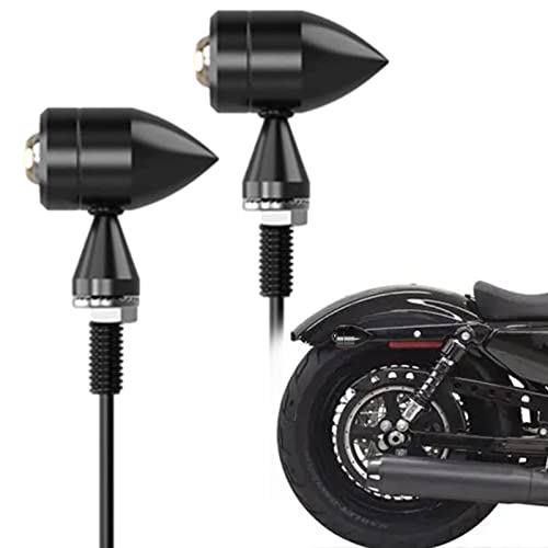 Motocicleta com sinal de volta | 2 Pack de Indicadores de Motocicleta Ligam a Luz | Indicadores de m