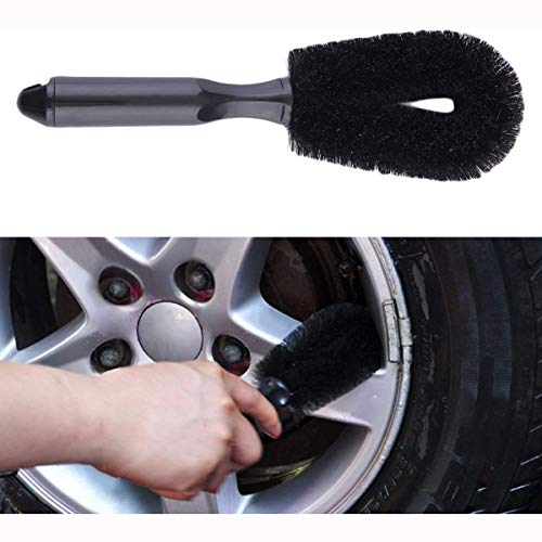 image for LucklyJone Car Washing Brush,Car Vehicle Motorcycle Wheel Hub Tire Rim