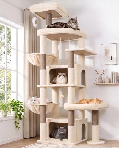 Globlazer Heavy Duty Maine Coon Cat Tree Tower with Reinforced Base, S75
