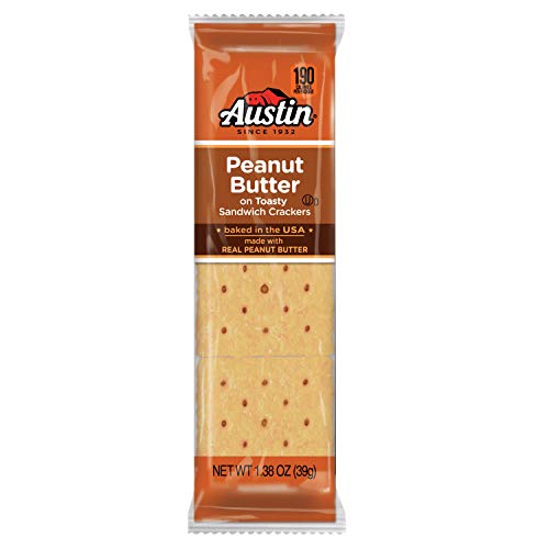 Austin, Toasty Round Crackers With Peanut Butter, 8 Count, 11.4oz Tray (Pack of 4) - image 5