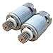weelye 2 Pcs 12V 40000RPM 19T Children's Powered Wheel Electric Motor,Drive Engine Accessory for Car Children Ride on Toys Replacement Parts