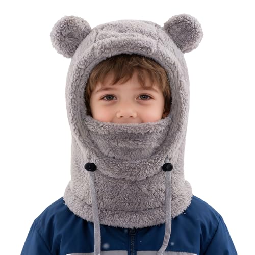 Gorro de invierno para niños ideal para excursiones y juegos en clima frío extremo
