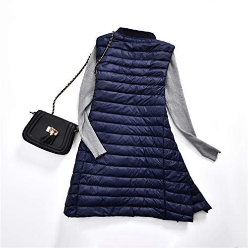 ダウンベスト ダウン コート ダウンジャケット レディース ロング 大きいサイズ ノースリーブ M レディースダウンコート ダウンジャケットレディース フォックスファー付ダウンコート ネイビー ロングダウンコート