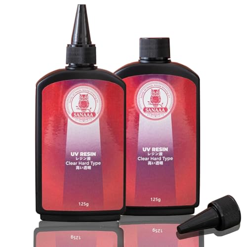 Resina UV Cristallina Tipo duro 250g per Gioielli Fai-da-te