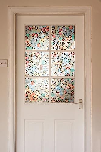 Dc Fix D-C-Fix® Like-Contact (Self Adhesive Vinyl Window Film) Stained Glass Effect Venetian Garden 45Cm X 2M 346-0431