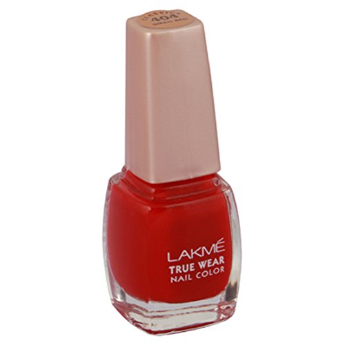 Image of Lakme True Wear Nail Color, Reds & Maroons 404, 9 ml