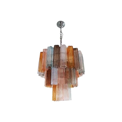 �y���_���g���C�g, �����[�m�f�U�C���K���X�A�[�g�����\LED 2025�V�����f���A�Ɩ��݂艺�������v����T�X�y���V�����Ɩ����r���O���[���p�����v(5 layer60,BLACK_MIXED)