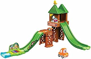 VTech Toot-Toot Cory Carson Cory's Super Slide, 3-In-1 Play Set, Racing Cars for Boys and Girls, Car Tracks for Kids with Lights & Sounds, Musical Toy Race Track for Children Aged 12 months to 5 Years