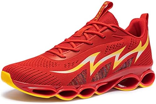 DYKHMATE Running Shoes Womens Breathable Slip On Tennis Walking Sneakers Mesh Athletic Gym Sport Shoes