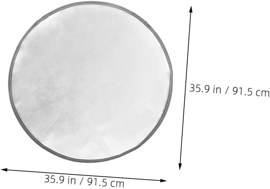 COHEALI Heat Resistant Fire Pit Mat Outdoor Fireproof Grill Pad for Patio Deck Grass Protection Multi-Function Stove Accessory with Oil and Corrosion Resistance Easy to Clean Reusable