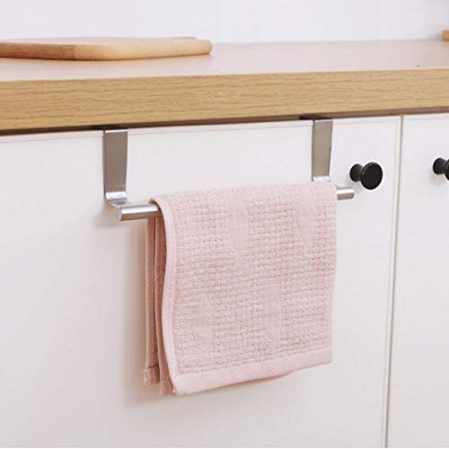 Toallero de acero inoxidable sin taladro para baño 3