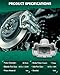SCITOO 18B4911A(Front Passenger Side) Brake Piston Caliper Fit For Chevrolet For Malibu 2004-2012 For Pontiac For G6 2005-2010 For Pontiac For Solstice 2006-2009 For Saturn For Aura 2007-2009