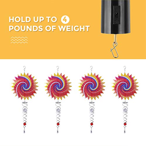 Loviver Motor giratório para pendurar para enfeite giratório de vento – Bateria não incluída