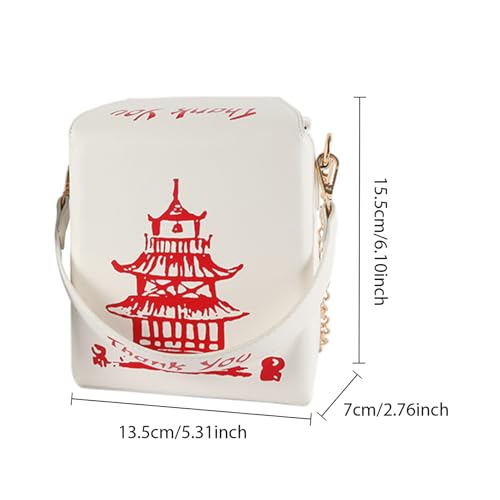 Sac carré en cuir PU avec bandoulière chaîne chic pour femme active