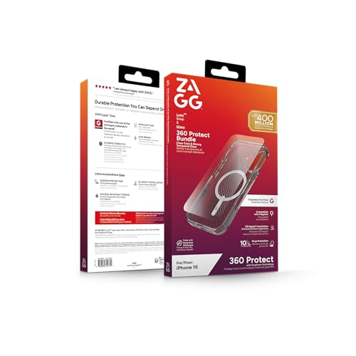 Coque Renforcée Graphene ZAGG Luxe Snap Premium pour Écran iPhone 16 MagSafe - 3