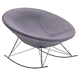 Außergewöhnliches Design – Der Relaxstuhl präsentiert sich im skandinavischen Design und überzeugt durch seine geschwungene Linienführung. Die außergewöhnliche Optik macht das Sitzmöbel zu einem echten Designer-Stuhl. Ihre Freunde und Gäste werden Sie um diesen Stuhl beneiden und ihn gleich ausprobieren.