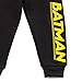 DC Comics Justice League Batman Toddler Boys Cosplay Fleece Pullover Hoodie Pants Set Gray/Black 3T