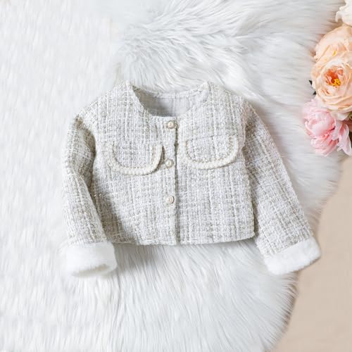 Toddler Girls Suit 2025 Trendy Autumn New Furry Coat + Skirt + Beret Three Sets Toddler Kids Girls Cute Casual Outfits3