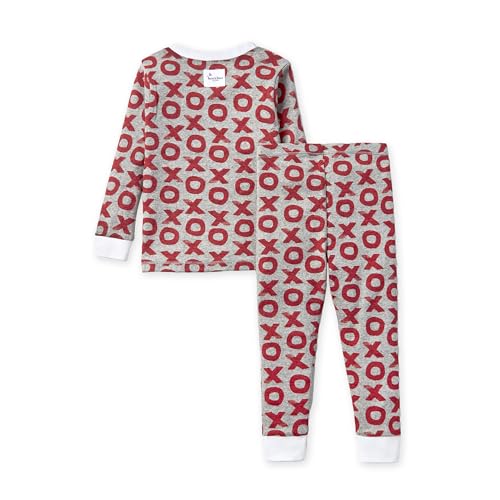 image for Burt's Bees Baby Baby Boys Pajamas, 2-Piece Long Sleeve Tee and Long P