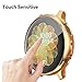 Seltureone (3 Pack) Compatible for Samsung Galaxy Watch Active 2 Case 40mm (2019), Heavy-Duty Overall Full Body Protective TPU Anti-Scratch Cover for Active2 40mm (Clear,Black,Rose Gold)