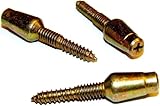 Door Hinge Security Pins / Screws / Stud, 3-Pack Kit
