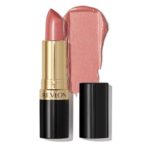 Image of REVLON Super Lustrous Creme Lipstick, 80% Conditioning Ingredients, intance color, Waterproof, Long-Lasting, 100% Vegan Lipstick, After Glow (801), 4.25 gm