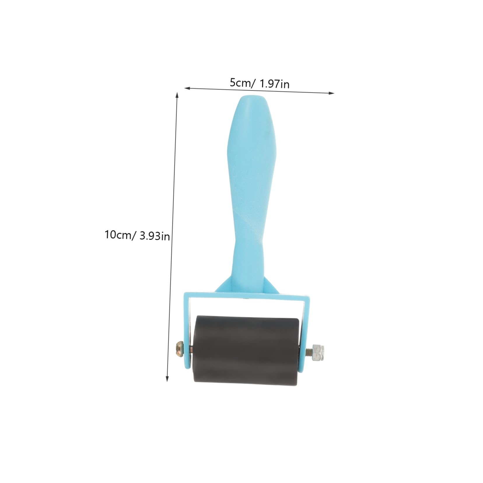 VILLCASE 5pcs Printmaking Rollers Ergonomic Glue Rollers for Crafting Stamping Wallpaper Application Lightweight Design for Easy Use and Storage