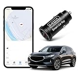 Caricabatteria da auto e localizzatore GPS 2 in 1 -" Trova il mio "Disponibile in Tutto il mondo, Compatibile con iOS, Doppia Porta USB, GPS in Tempo Reale per Veicolo, Funzione Antifurto