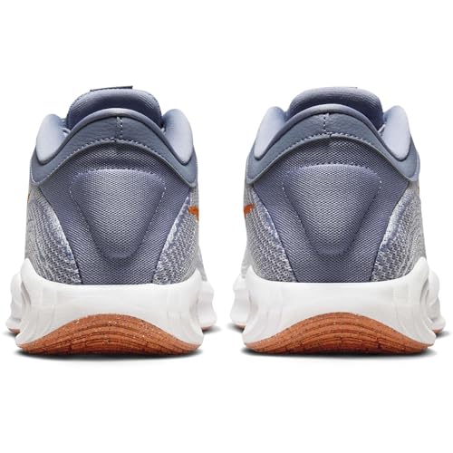 Nike Nike Basketball Trainers for Men - Ashen Slate Total Orange 400 by Nike