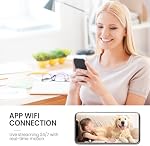 2026 Upgraded Spy Hidden Camera,4K HD Mini Cam for Home with Night Vision,100 Days Long Battery Life, Motion Detection,Remote Viewing,Wireless Camera for Pet/Baby/Nanny Surveillance