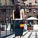 LPLSNWS German flag Printed leather crossbody bag, flap shoulder bag for camping and travel