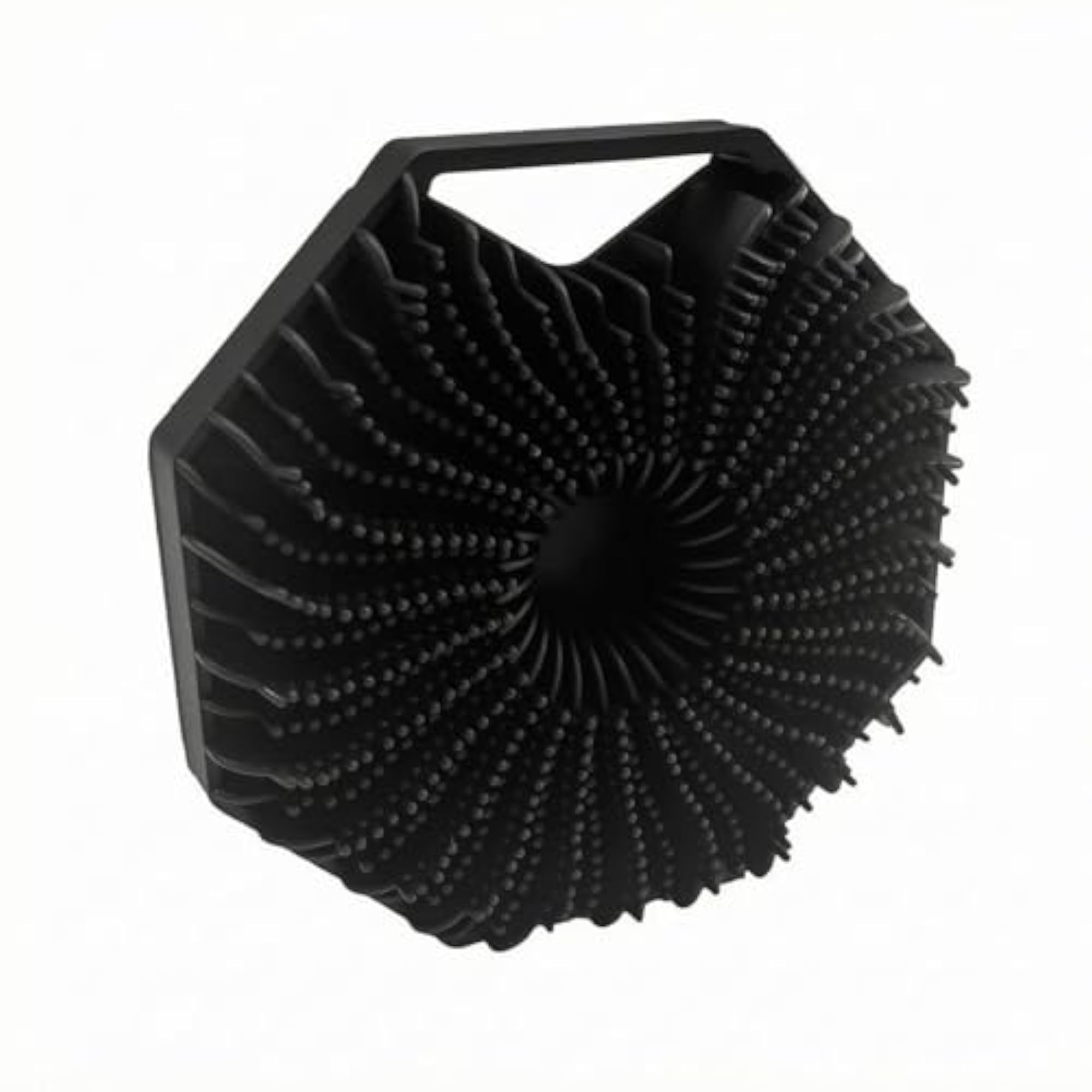 Exfoliating Silicone Bath Brush, Black
