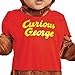 Disguise Curious George Costume for Kids, Official Curious George Costume, Toddler Size Small (2T)