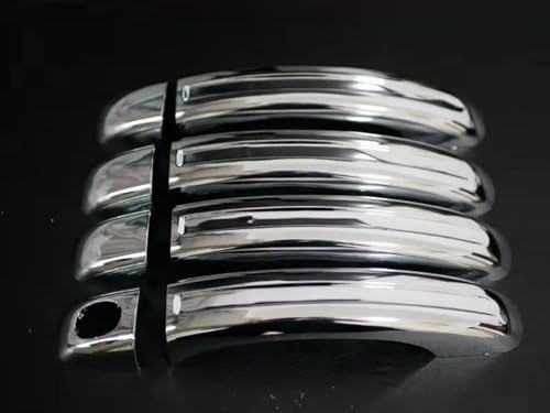 Cubierta de manija exterior coche Audi Q7 4L SUV 2006-2014, superposiciones estilo decorativas