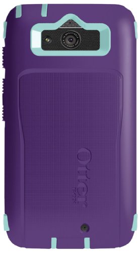 OTTERBOX Defender Series Case for Motorola Droid Mini - Retail Packaging - Aqua/Purple