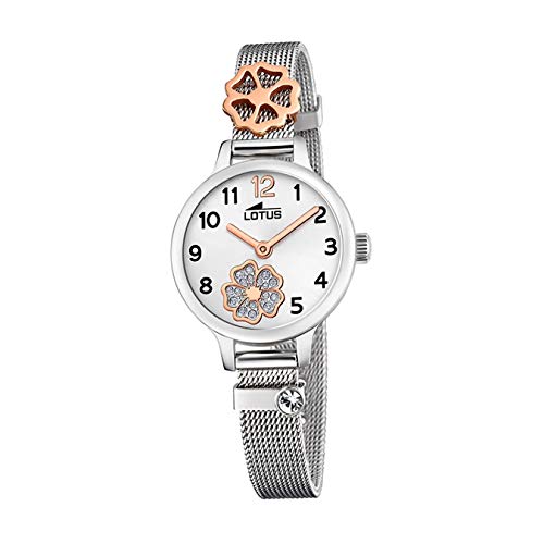 Reloj de niño Lotus Junior 18659/3 en color azul con correa de acero inoxidable resistente