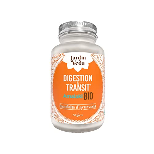 Jardin Veda - Amalaki Bio - Digestion & Transit - Bienfaits d'Ayurveda - Amalaki Origine Inde - Sans Additif et Sans Conservateur - Certifié Bio Ecocert - Fabriqué en France - 60 Gélules Cover